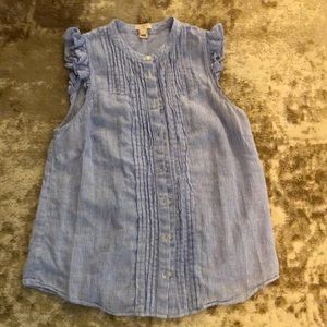 J. Crew sleeveless top